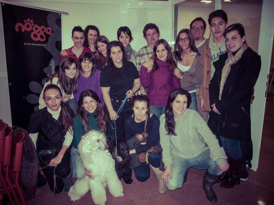 Seminario Cocker Spaniel Inglés y dermocosmetica Nogga impartido por Jordi Fernandez, Ester Catalan y Marc Fox